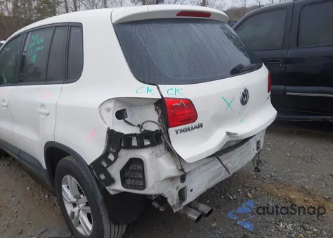 2013 Volkswagen Tiguan S from USA, damaged, VIN WVGAV3AX1DW603587